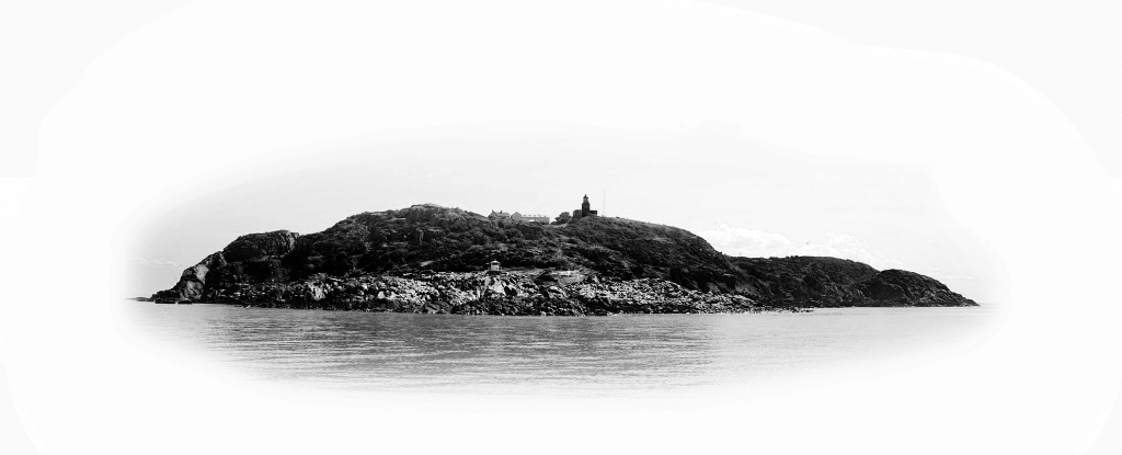 Kullens fyr på Kullaberg från havet